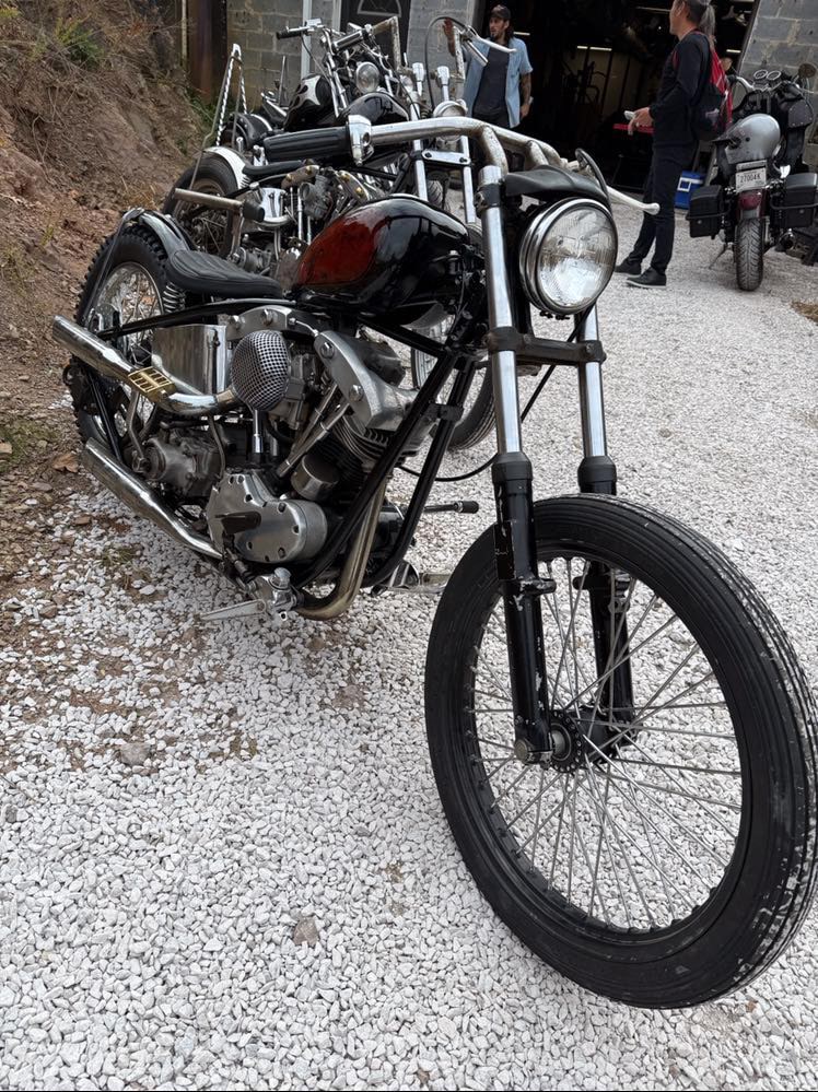 '69FLHアーリーショベルブラック